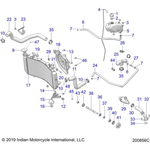 Hose-Rad In by Polaris 5416659 OEM Hardware