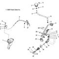 Hose, Reservoir, Rear Brake by Polaris 1910558 Brake Line