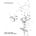 Housing, Headlight Bucket, Lower by Polaris 5136209-592 Headlight Bucket