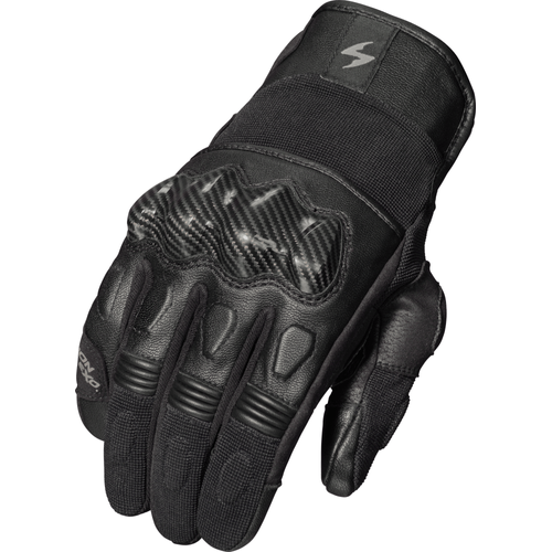 Western Powersports Gloves 2X / Black Hybrid Air Gloves by Scorpion Exo G40-037