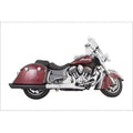 Indian Bagger Black B.A.M. Sticks Exhaust Pipes by Tab Performance