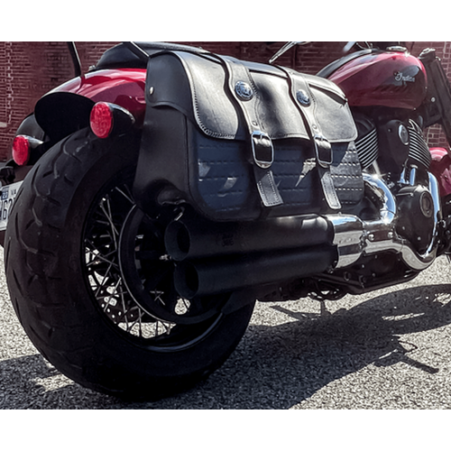 Indian Chief Rampage Muffler Set 2022 Black by Dean Speed Witchdoctors