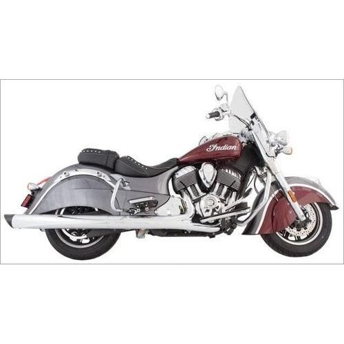 Indian Chrome B.A.M. Sticks Exhaust Pipes - Soft Bags by Tab Performance Exhaust Slip On Muffler