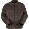 Indiana Brown Leather Jacket by Z1R