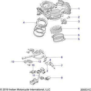 Injector-Fuel by Polaris 2521836 Fuel Injector