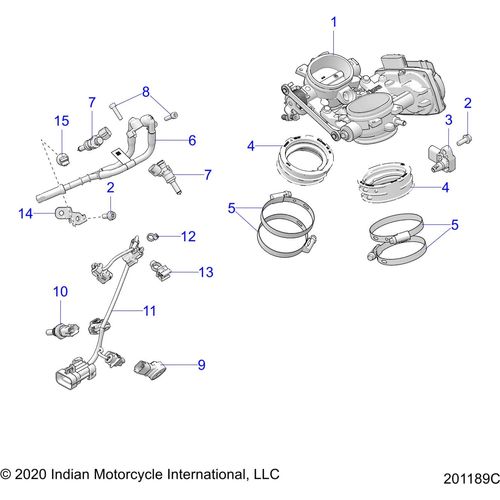 Injector-Fuel Ev-Se Ext-Tip by Polaris 2522332 Fuel Injector
