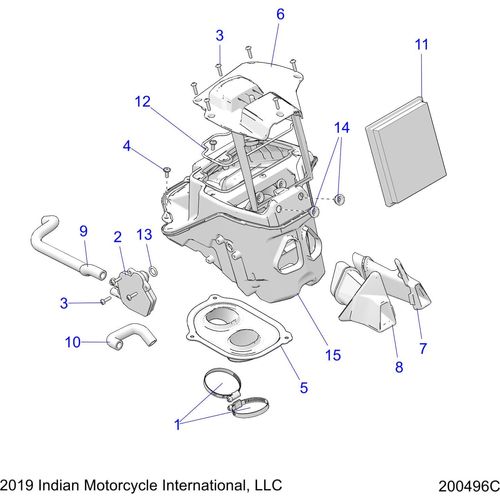 Inlet-Air LH by Polaris 5417301 OEM Hardware