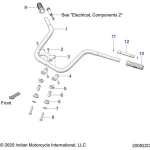 Insert-Handlebar Weight by Polaris 5142974 Handlebar Ends
