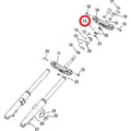 Isolator Spacer by Polaris 5134129 OEM Spacer
