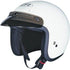 Parts Unlimited Drop Ship Half Helmet XS / White Jimmy Helmet by Z1R