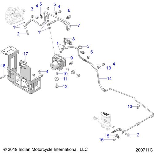 K-Module,Abs,Wet,Cal,Cmf by Polaris 2209769 OEM Hardware