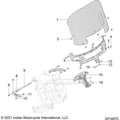 K-Windshield,Mid,Tint by Polaris