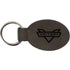 Key Chain Victory New Logo Oval Leather by Witchdoctors NL-KEY-GRY Key Chain