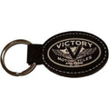 Key Chain Victory Old School Oval Leather by Witchdoctors