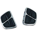 Kinetic Style Mini Floorboards Chrome w/o Adapters by Kuryakyn