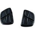 Kinetic Style Mini Floorboards Gloss Black w/o Adapters by Kuryakyn