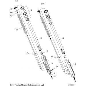 Kit Compression Spring by Polaris 2207466 OEM Hardware