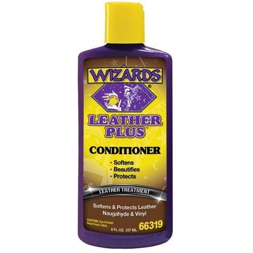 Leather Plus Treatment 8 oz by Wizards 66319 Leather Care