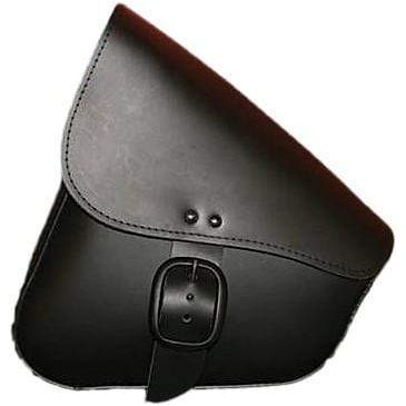 Western Powersports Swingarm Bag Leather Swingarm Bag Black W/Matte Black Buckle by Willie & Max 59893-00