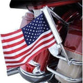 LED Lighted Flagpole with American Flag by Ciro