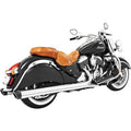 Liberty Slip-On Chrome W/Black Tip 4" by Freedom Performance