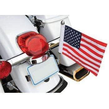 Parts Unlimited Flag Mount License Plate Flag Mount - With 10" X 15" Flag by Pro Pad RFM-LPM15