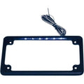 License Plate Frame Illuminated Horizontal Black by Custom Dynamics