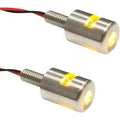 License Plate LED Mounting Bolts Gold 3 Beam Bolt Lights by K&S Technologies