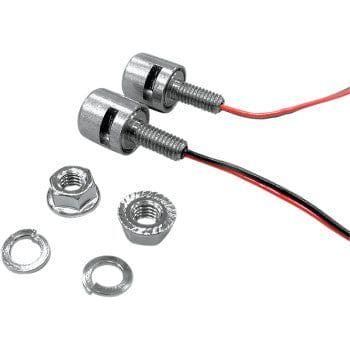 License Plate LED Mounting Bolts Chrome by K&S Technologies 25-9160 License Plate Light