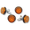 License Plate Reflectors Amber by Chris Products