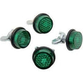 License Plate Reflectors Green by Chris Products