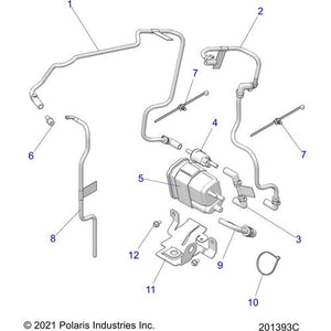 Line-Evap Tank by Polaris 5455895 OEM Hardware