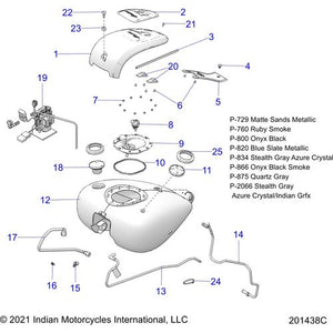 Line-Fuel Hwac Ind by Polaris 5417881 Fuel Hose / Line