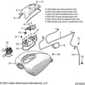 Line-Fuel Vent To Ground Upper by Polaris 5455657 Fuel Hose / Line