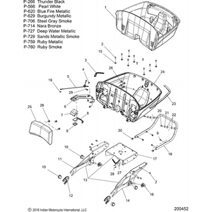 Liner Trunk by Polaris 2686426 Trunk Liner