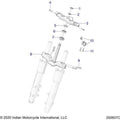 Lock-Steering Head by Polaris 4014520 OEM Hardware