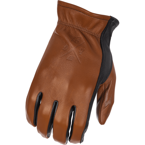 Western Powersports Drop Ship Gloves SM / Black/Tan Louie Gloves by Highway 21 489-0026S