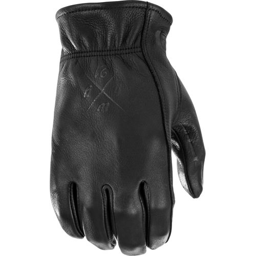 Western Powersports Drop Ship Gloves SM / Leather Black Louie Gloves by Highway 21 489-0027S