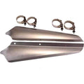 Lower Wind Deflectors Bare Metal by Witchdoctors