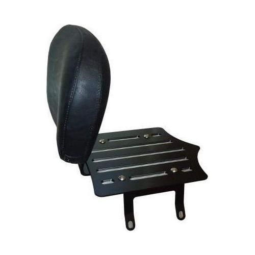 Luggage Rack Slot Black with Backrest by BDD Customs 101-019-502
