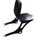 Luggage Rack Slot Black with Backrest by BDD Customs