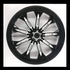 Magnum Cast Black Rear Wheel by Polaris 1522248-266W Wheel