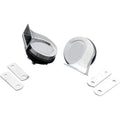 Magnum Electric Dual-Tone Horn Set With Chrome Finish by Rivco