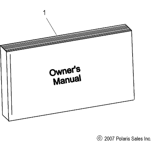 Owner's Manual, '09 Vision by Polaris 9921967 Owners Manual