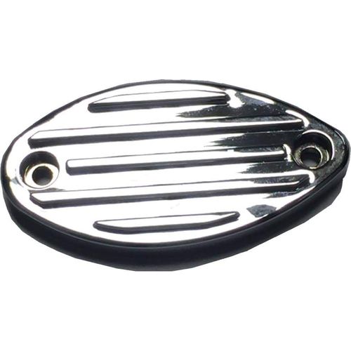 Master Cylinder Cap Rear Chrome By Witchdoctors