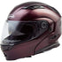 Western Powersports Drop Ship Modular Helmet XS / Wine Red MD-01 Modular Helmet  by Gmax 72-4715XS