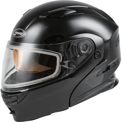 MD-01S Modular Snow Helmet Solid w/Quick Release Buckle Dual Shield by GMAX M2010028 Modular Helmet