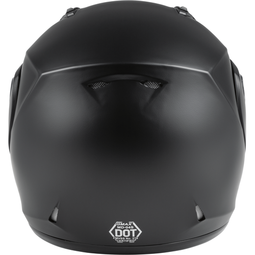 Western Powersports Drop Ship Modular Helmet MD-04S Snow Helmet Solid w/Quick Release Buckle by GMAX