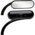 Micro Mirror Oval Black Right by Arlen Ness