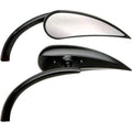 Micro Mirror Rad II Black Right by Arlen Ness